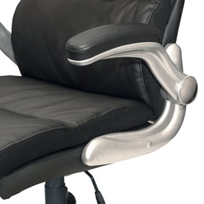 Компьютерное кресло BRABIX "Fregat EX-510", рециклированная кожа, черное, 530863 в Шахтах - предосмотр 5