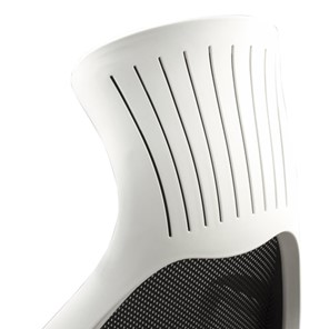 Компьютерное кресло Brabix Premium Genesis EX-517 (пластик белый, ткань/экокожа/сетка черная) 531573 в Шахтах - предосмотр 8