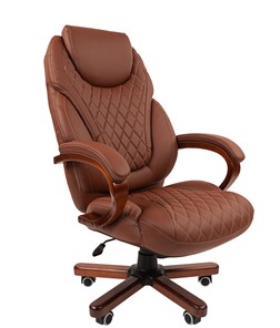 Кресло CHAIRMAN 406, коричневый в Таганроге