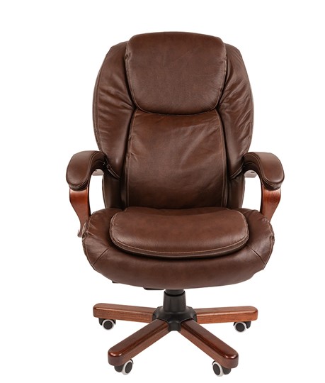 Компьютерное кресло CHAIRMAN 408, коричневый в Шахтах - изображение 1