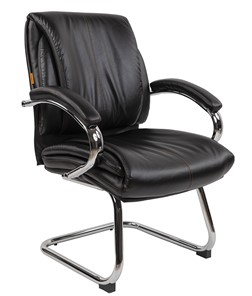 Кресло офисное CHAIRMAN 423V Экокожа черная в Шахтах - предосмотр