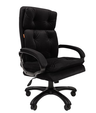 Офисное кресло CHAIRMAN 442 ткань черный в Шахтах - изображение