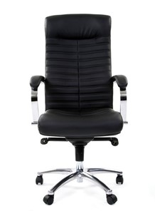 Офисное кресло CHAIRMAN 480 экожа черная в Шахтах - предосмотр 1