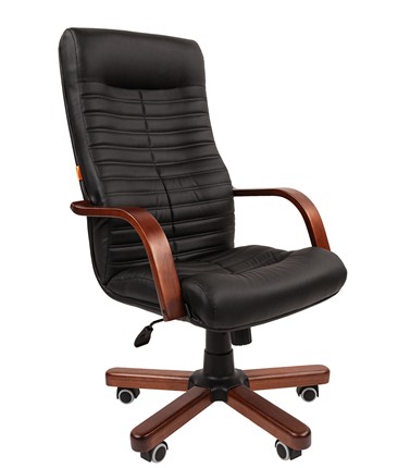 Офисное кресло CHAIRMAN 480 WD, экокожа, цвет черный в Шахтах - изображение