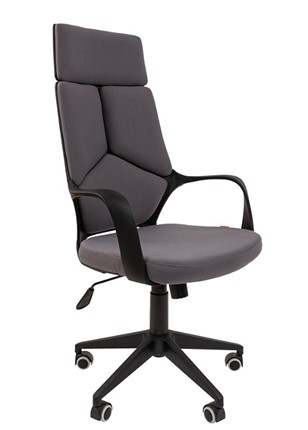Кресло компьютерное CHAIRMAN 525, серое в Шахтах - изображение