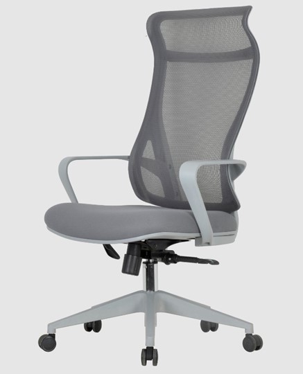 Офисное кресло CHAIRMAN 577, сетчатый акрил серый / полиэстер серый в Шахтах - изображение 3