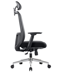 Кресло офисное CHAIRMAN 581 Сетчатый акрил черный / Полиэстер черный в Шахтах - предосмотр 2