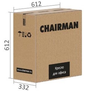 Кресло офисное CHAIRMAN 661 Ткань стандарт 15-21 черная в Таганроге - предосмотр 5