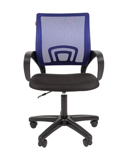 Кресло компьютерное CHAIRMAN 696 black LT, синий в Шахтах - изображение 1