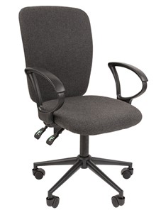 Офисное кресло CHAIRMAN 9801 BLACK, серое в Шахтах