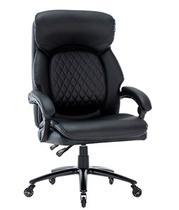 Компьютерное кресло CHAIRMAN CH412 эко кожа черная в Шахтах - предосмотр