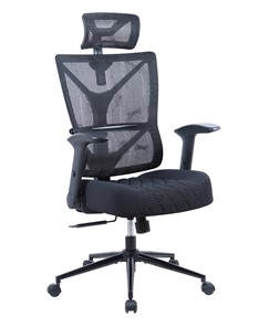 Офисное кресло CHAIRMAN CH566 сетчатый акрил черный / полиэстер черный в Шахтах - предосмотр