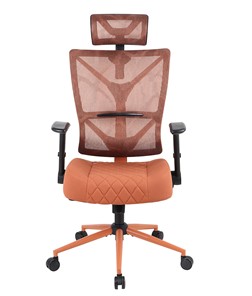 Кресло офисное CHAIRMAN CH566 сетчатый акрил оранжевый / полиэстер оранжевый в Шахтах - предосмотр 1