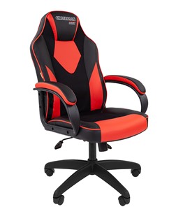 Компьютерное кресло CHAIRMAN GAME 17, цвет черный / красный в Шахтах - предосмотр
