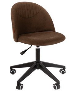 Кресло компьютерное CHAIRMAN HOME 119, коричневое в Шахтах
