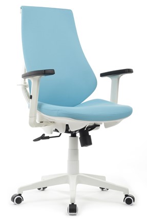 Кресло компьютерное Design CX1361М, Голубой в Шахтах - изображение