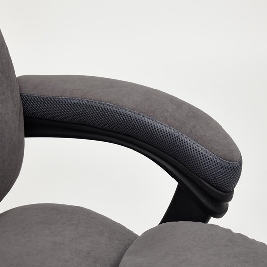 Кресло компьютерное DUKE флок/ткань, серый/серый, 29/TW-12 арт.14039 в Шахтах - изображение 13