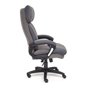 Кресло компьютерное DUKE флок/ткань, серый/серый, 29/TW-12 арт.14039 в Шахтах - предосмотр 2