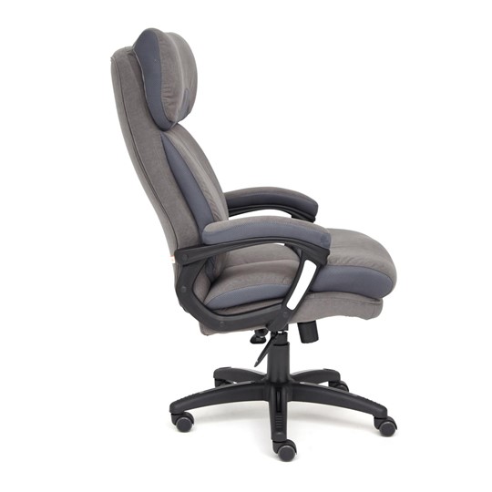 Кресло компьютерное DUKE флок/ткань, серый/серый, 29/TW-12 арт.14039 в Шахтах - изображение 6