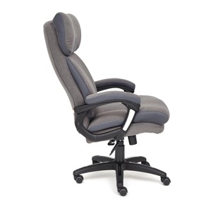 Кресло компьютерное DUKE флок/ткань, серый/серый, 29/TW-12 арт.14039 в Шахтах - предосмотр 7