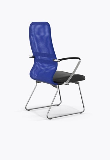 Кресло офисное Ergolife Sit 8 B2-9K - X1+Extra (Синий-Черный) в Шахтах - изображение 1