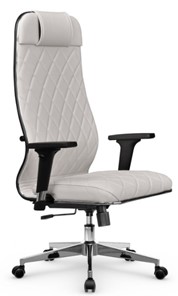 Кресло офисное Мetta L 1m 40M/2D Infinity Easy Clean (MPES) топган, нижняя часть 17834 белый в Каменск-Шахтинском