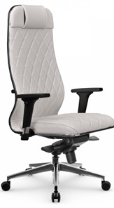 Кресло офисное Мetta L 1m 40M/2D Infinity Easy Clean (MPES) мультиблок, нижняя часть 17838 белый в Каменск-Шахтинском - предосмотр