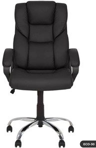 Офисное кресло MORFEO (CHR68) экокожа ЕСО-30, черный в Шахтах