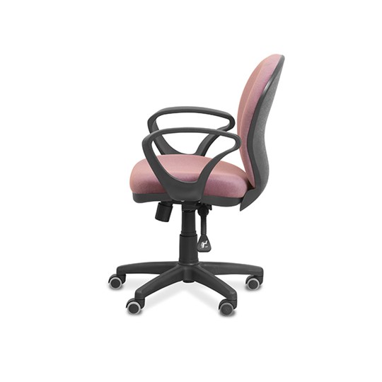 Офисное кресло оператора Чарли, ткань TW / бордовая в Шахтах - изображение 5