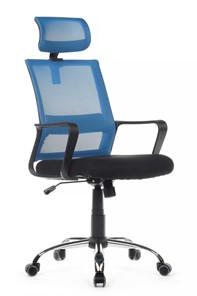 Офисное кресло RCH 1029HB, черный/синий в Шахтах