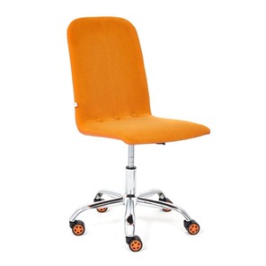 Кресло RIO флок/кож/зам, оранжевый/оранжевый, арт.14188 в Шахтах