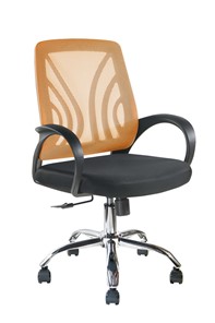 Офисное кресло Riva Chair 8099Е, Оранжевый в Ростове-на-Дону