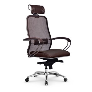 Кресло офисное Samurai SL-2.04 MPES Темно-коричневый в Шахтах