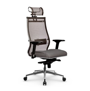 Офисное кресло Samurai SL-3.051 MPES Светло-Коричневый / Серый в Шахтах