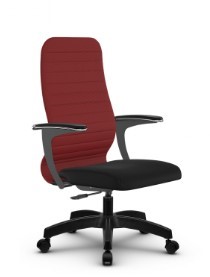 Кресло офисное SU-CU160-10P PL красный/черный в Шахтах