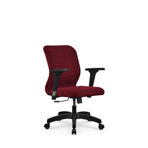 Кресло компьютерное SU-Mr-4/подл.200/осн.001 красный в Шахтах