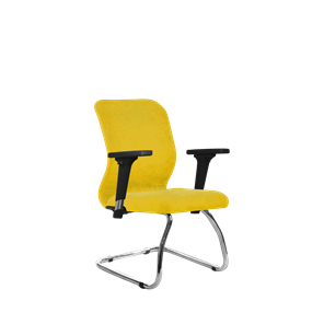 Кресло компьютерное SU-Mr-4/подл.200/осн.007 желтый в Шахтах - предосмотр