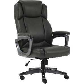Кресло офисное Brabix Premium Favorite EX-577 (пружинный блок, рециклированная кожа, серое) 531935 в Шахтах