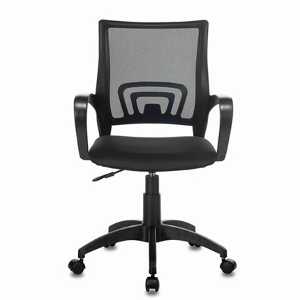Офисное кресло Brabix Fly MG-396 (с подлокотниками, сетка, черное) 532083 в Шахтах - изображение