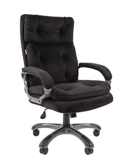 Офисное кресло CHAIRMAN 442 ткань черный в Шахтах - изображение 1