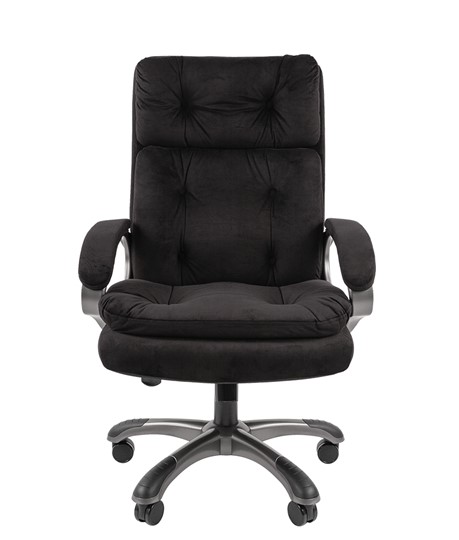 Офисное кресло CHAIRMAN 442 ткань черный в Шахтах - изображение 2