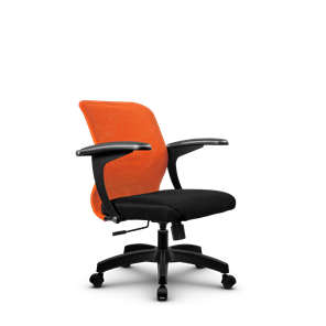 Компьютерное кресло SU-M-4/подл.160/осн.001, Оранжевый/Черный в Шахтах