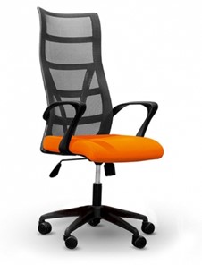 Компьютерное кресло 5600, оранж/черное в Шахтах - предосмотр