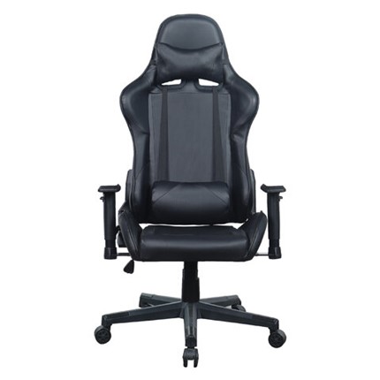 Кресло Brabix GT Carbon GM-115 (две подушки, экокожа, черное) 531932 в Шахтах - изображение