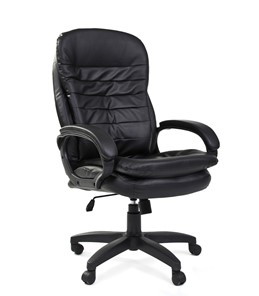 Кресло компьютерное CHAIRMAN 795 LT, экокожа, цвет черный в Шахтах