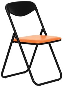 Офисное кресло JACK BLACK оранжевый в Таганроге