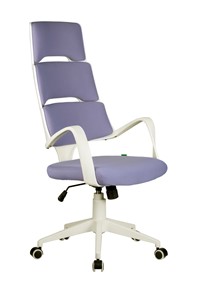 Кресло компьютерное Riva Chair SAKURA (Лиловый/белый) в Шахтах
