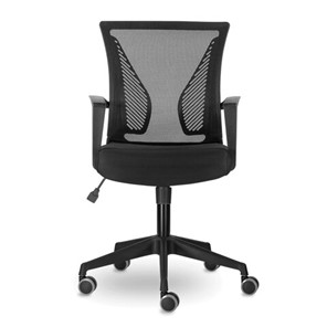 Офисное кресло Brabix Wings MG-309 (пластик черный, сетка, черное) 532015 в Шахтах