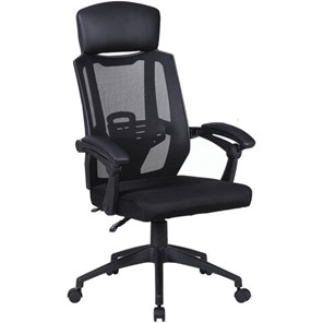 Офисное кресло Brabix Nexus ER-401 (с подлокотниками, черное) 531835 в Шахтах