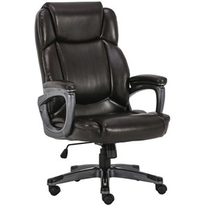 Компьютерное кресло Brabix Premium Favorite EX-577 (пружинный блок, рециклир. кожа, коричневое) 531936 в Шахтах